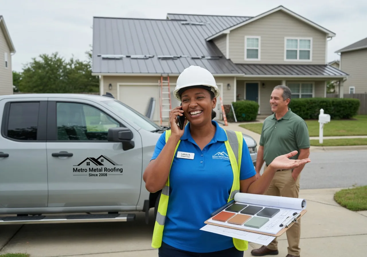 Storm Damage Metal Roof Repair in Mount Gretna, PA